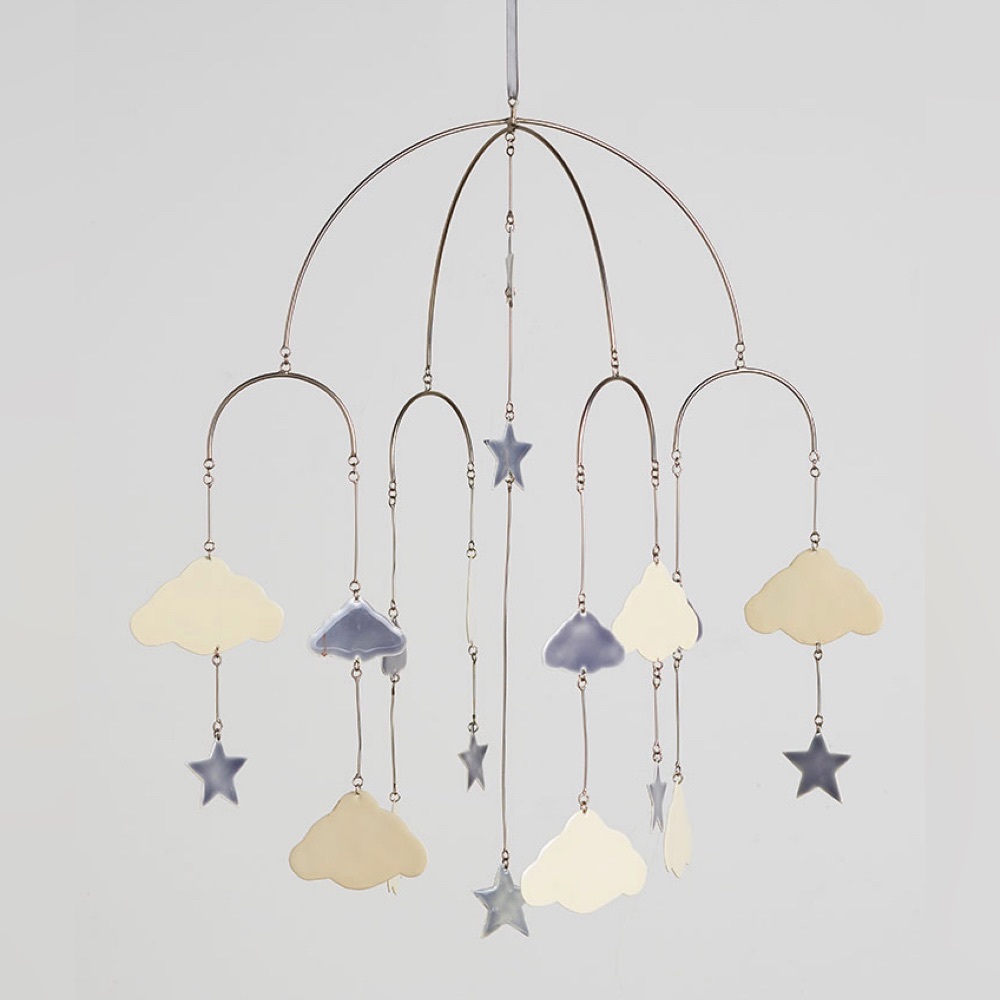 Pottery Barn Stars & Cloud Ceiling Mobile